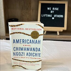 Americanah by Chimamanda Ngozi Adichie - White Cover